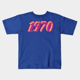 1970 Birthday Gift T-Shirt Kids T-Shirt